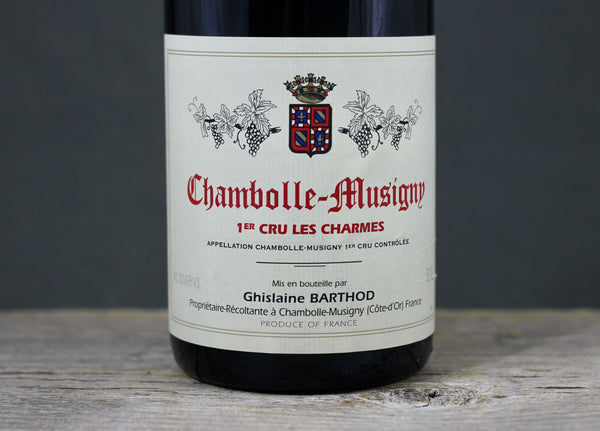 2021 Ghislaine Barthod Chambolle Musigny 1er Cru Charmes