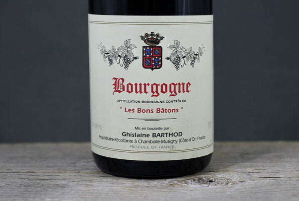 2020 Ghislaine Barthod Bourgogne Rouge Les Bons Batons