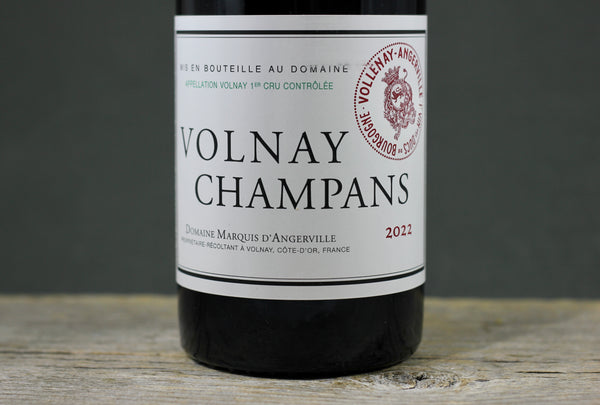 2022 D'Angerville Volnay 1er Cru Champans