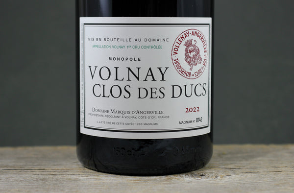 2022 D'Angerville Volnay 1er Cru Clos des Ducs 1.5L (Monopole)