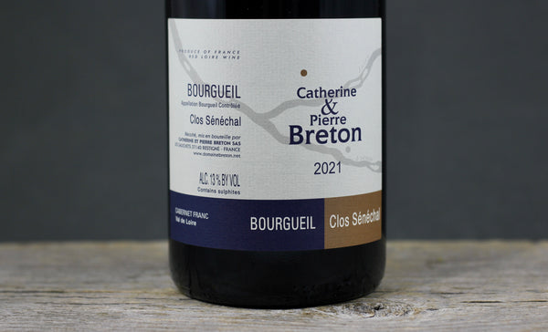 2021 Breton Bourgueil Clos Senéchal