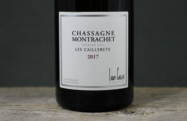 2017 Lamy-Caillat Chassagne Montrachet 1er Cru Les Caillerets