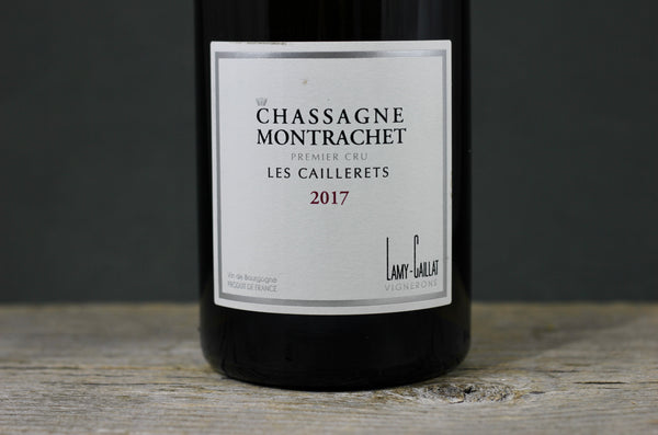 2017 Lamy-Cailat Chassagne Montrachet 1er Cru Les Caillerets