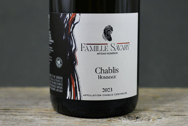 2023 Savary Chablis "Hommage"