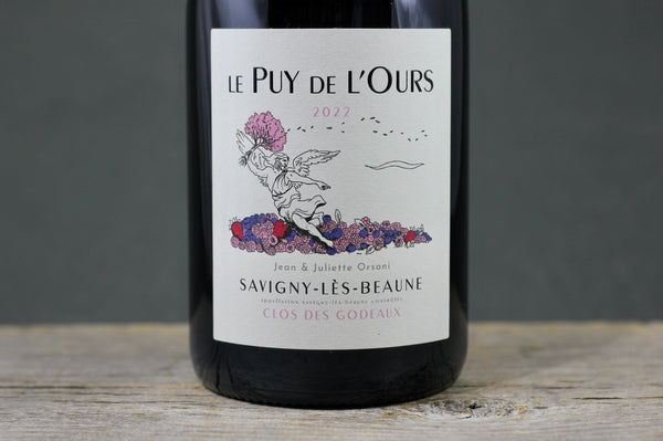 2022 Le Puy de L'Ours Savigny Les Beaune Rouge "Clos des Godeaux"