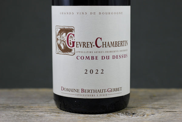 2022 Berthaut-Gerbet Gevrey Chambertin Combe du Dessus