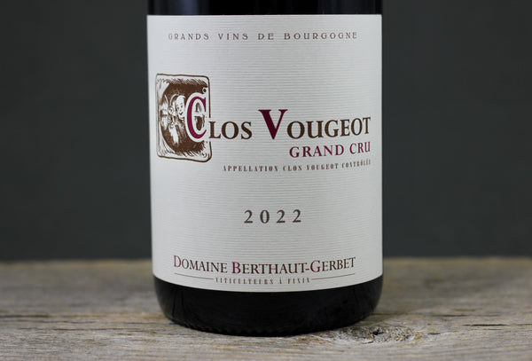 2022 Berthaut-Gerbet Clos Vougeot