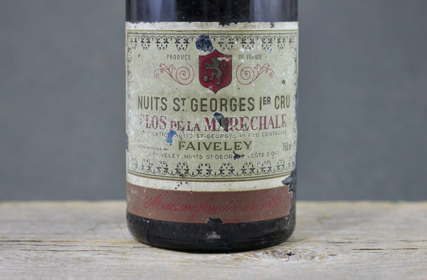 1980 Faiveley Nuits Saint Georges 1er Cru Clos de la Maréchale