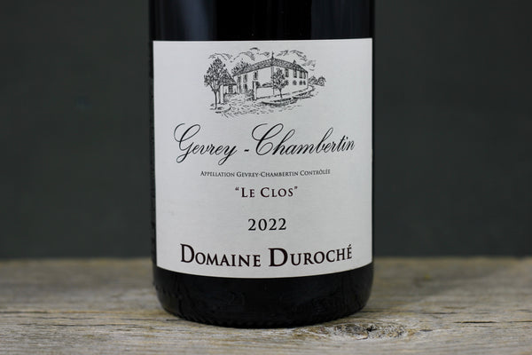 2022 Duroché Gevrey Chambertin Le Clos