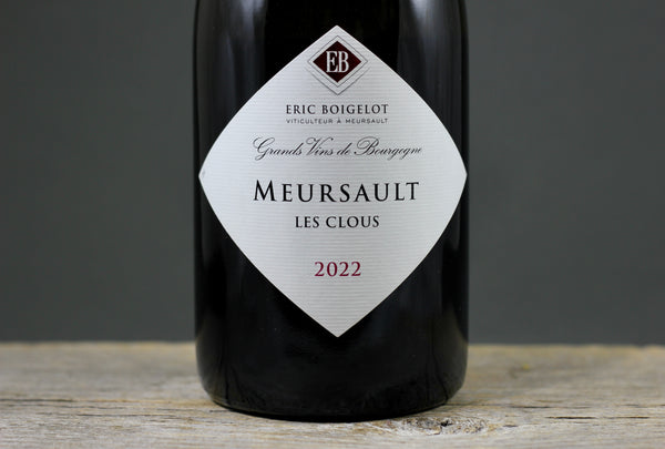 2022 Domaine Boigelot Meursault Le Clous