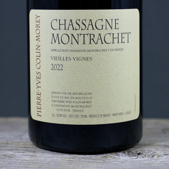 2022 Pierre-Yves Colin-Morey Chassagne Montrachet Vieilles Vignes Blanc