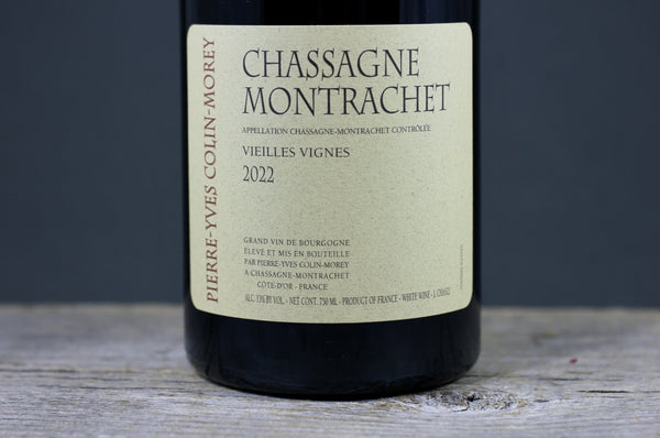 2022 Pierre-Yves Colin-Morey Chassagne Montrachet Vieilles Vignes Blanc