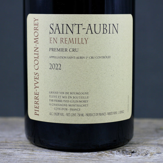 2022 Pierre-Yves Colin-Morey Saint Aubin 1er Cru En Remilly