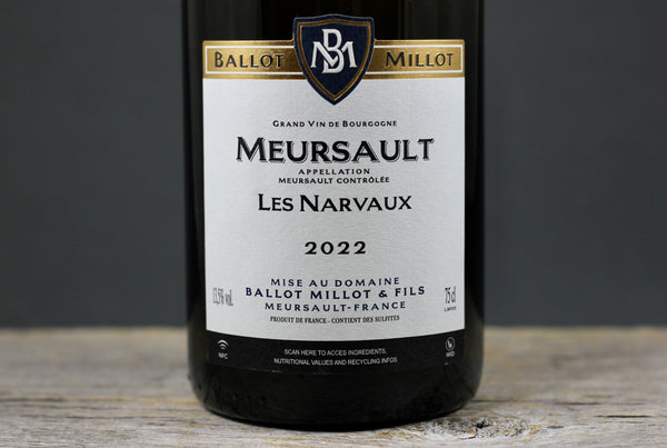 2022 Ballot-Millot Meursault Narvaux