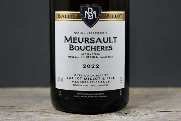 2022 Ballot-Millot Meursault 1er Cru Bouchères