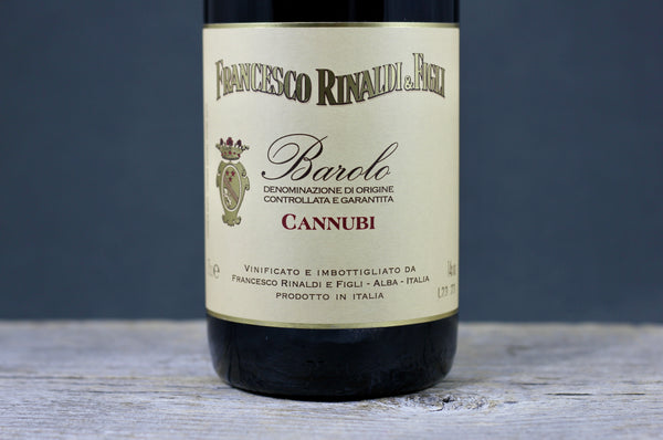 2019 Francesco Rinaldi Barolo Cannubi