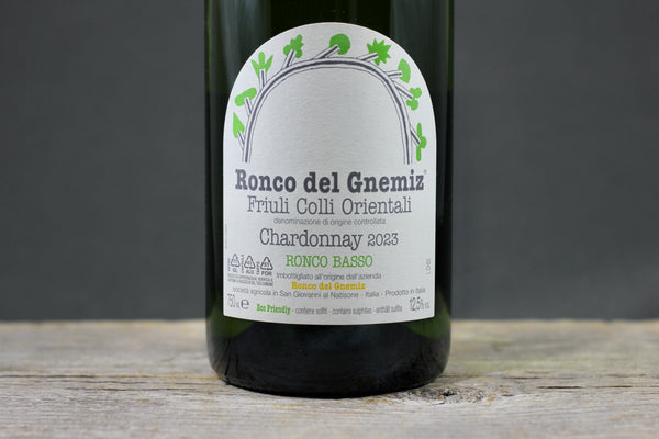 2023 Ronco Del Gnemiz Chardonnay Ronco Basso