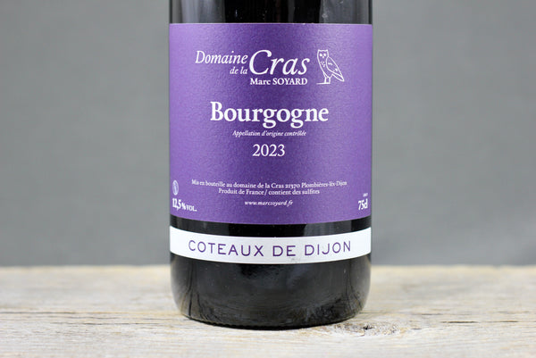 2023 Domaine de la Cras Coteaux de Dijon Rouge (Marc Soyard)