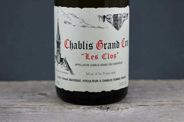 2007 Vincent Dauvissat Chablis Les Clos 1.5L (Spring Arrival)