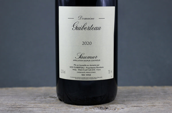 2020 Guiberteau Saumur Rouge