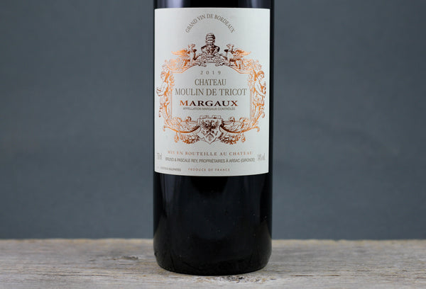 2019 Chateau Moulin de Tricot Margaux