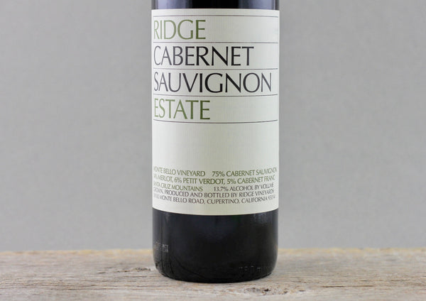 2021 Ridge Vineyards Estate Cabernet Sauvignon