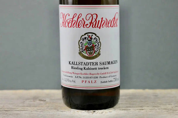 2021 Koehler-Ruprecht Saumagen Riesling Kabinett Trocken (January Arrival)