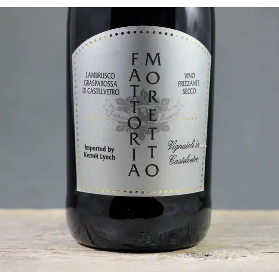 2022 Moretto Lambrusco Grasparossa Di Castelvetro Secco (Dry) - 750ml - All Sparkling - Emilia-Romagna - Italy