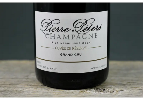 Pierre Peters Cuvée de Réserve Grand Cru Blanc de Blancs Brut Champagne NV (DG: 12/21) - $60-$100 - 750ml - All